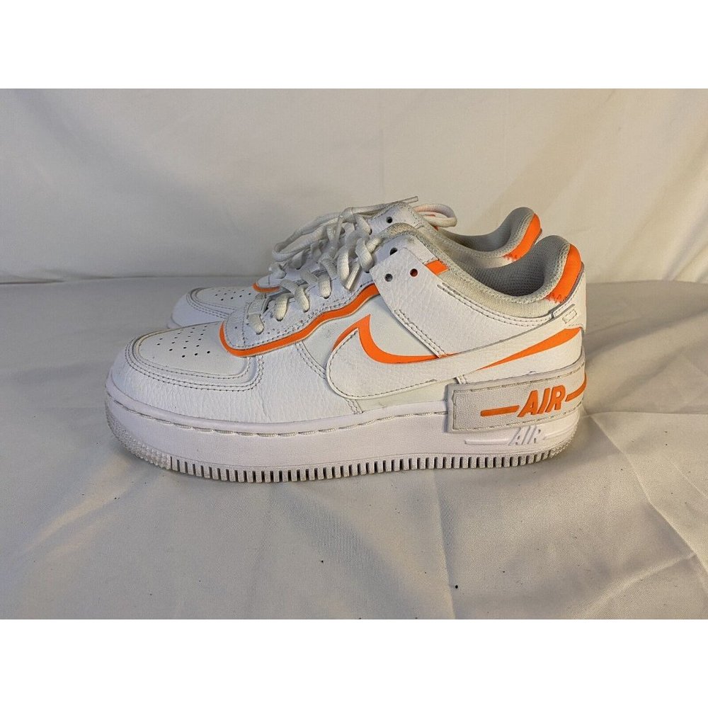 Nike Air‎ Force 1 Low Shadow 'Total Orange' Womens Sz 7 Mens Sz 5.5 (CI0919-103)